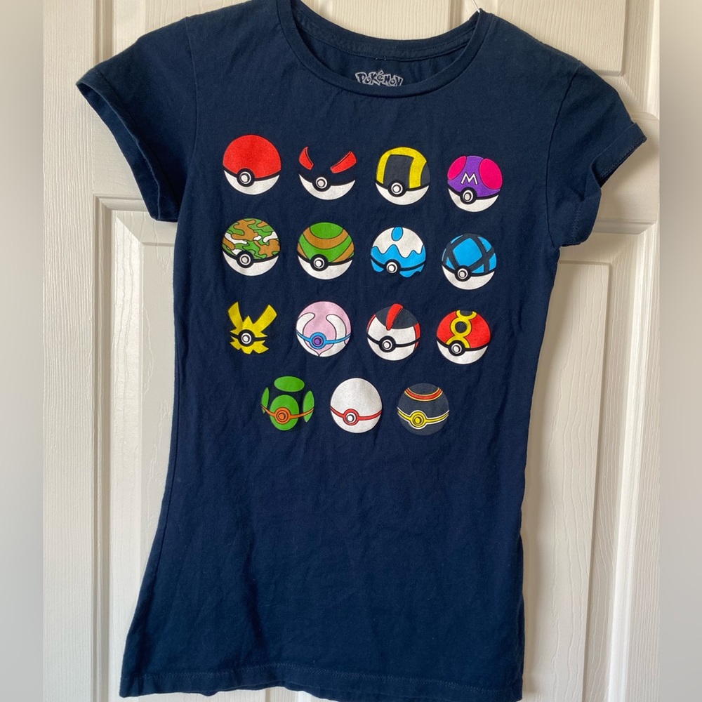 3/$15 Pokémon tee. Kids Large or women's small.